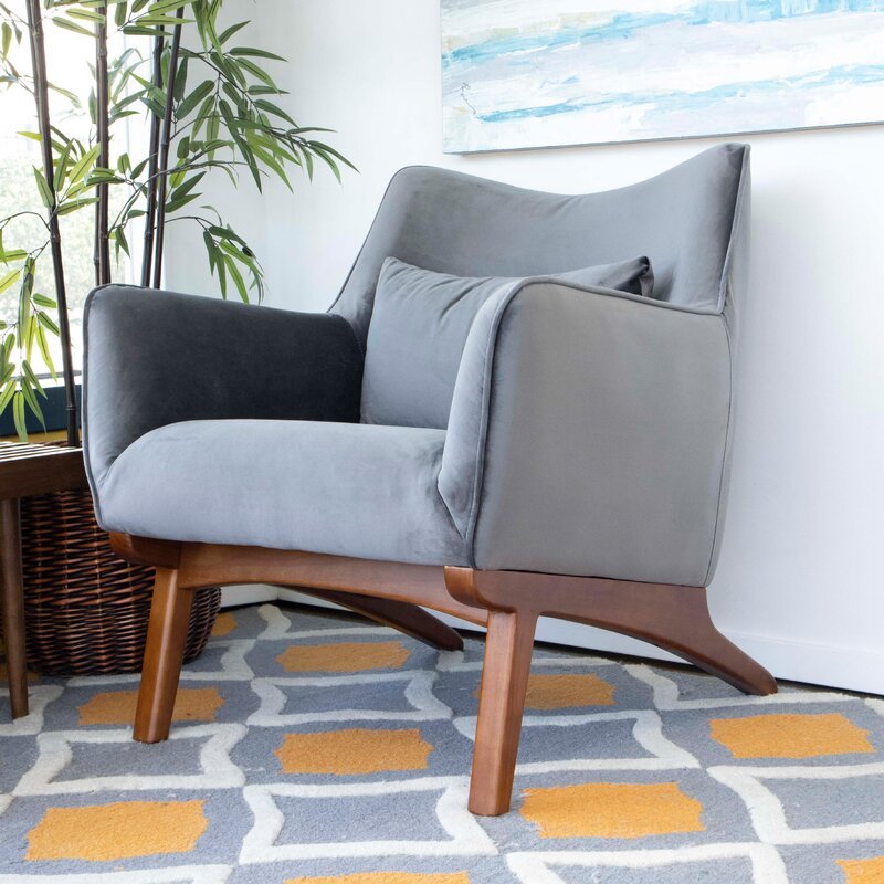 London Chair / Velvet Upholstery