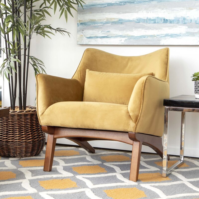 London Chair / Velvet Upholstery