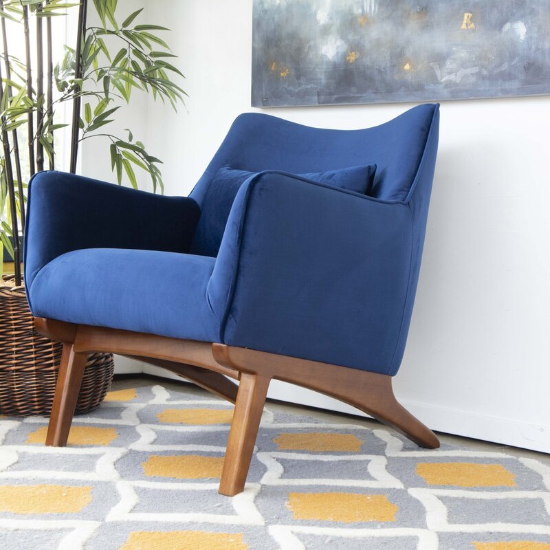 London Chair / Velvet Upholstery