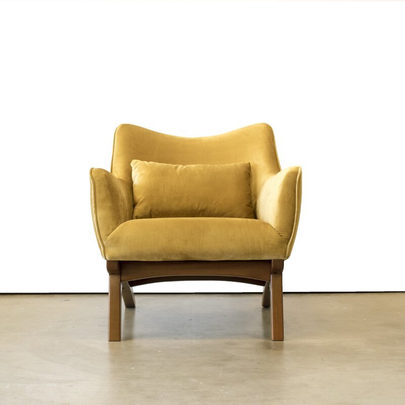 London Chair / Velvet Upholstery