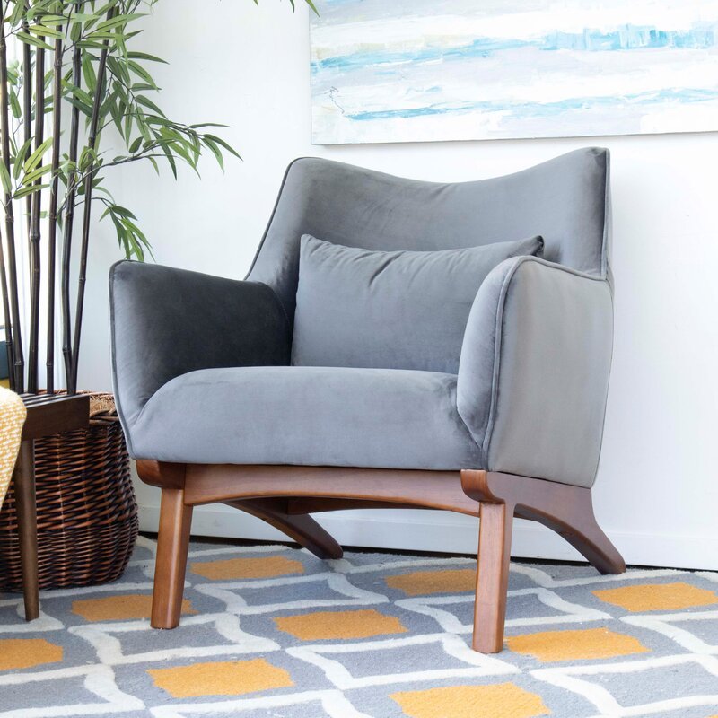 London Chair / Velvet Upholstery