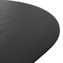 Marty 2.2m Wooden Dining Table - Black