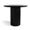 Marty 2.2m Wooden Dining Table - Black