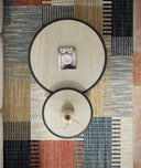 Nero Travertine Duo Coffee Table Set