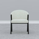 Bisou Armchair / White Boucle