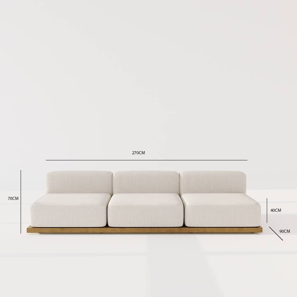 Akira Japanese Sofa 3S / Summer