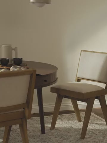 Chaise rembourrée en bois Sissi