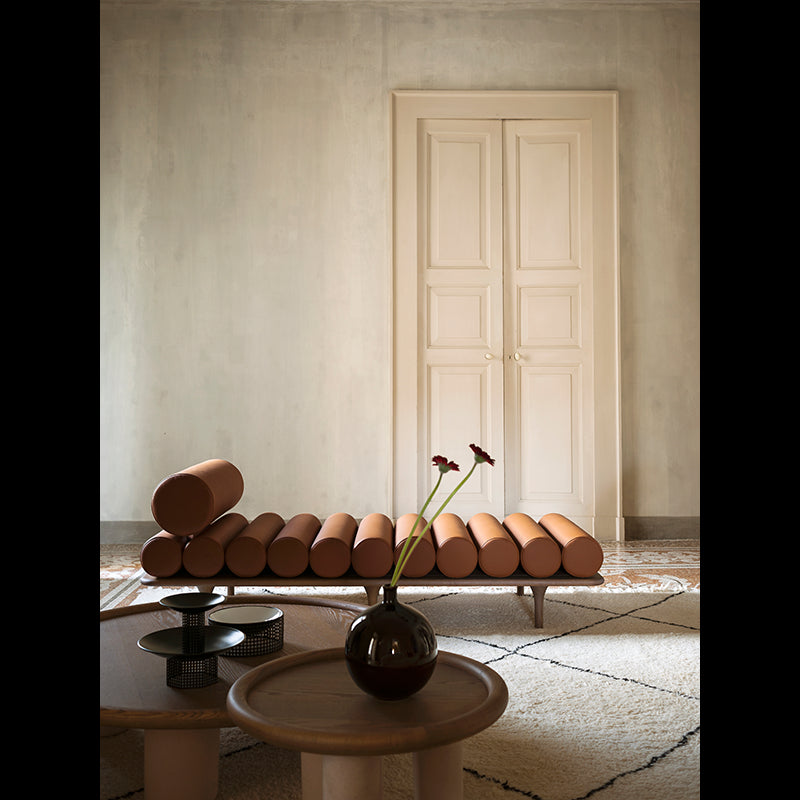 FIVE TO NINE DAYBED avec appui-tête Cuir Aniline 02