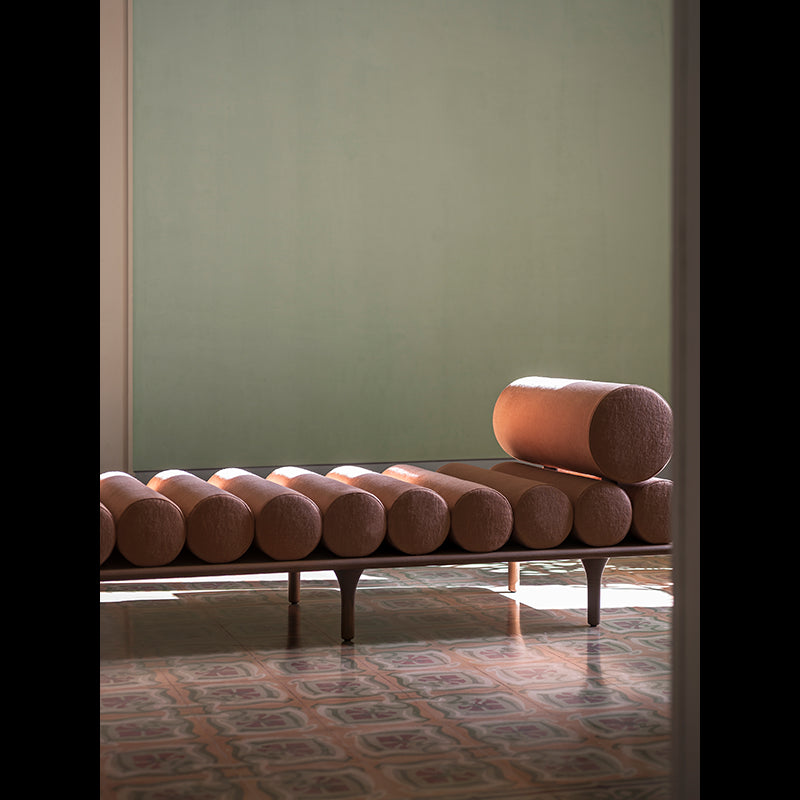 FIVE TO NINE DAYBED avec appui-tête Cuir Aniline 02