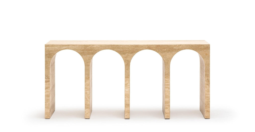 Rialto Console Table - Travertine