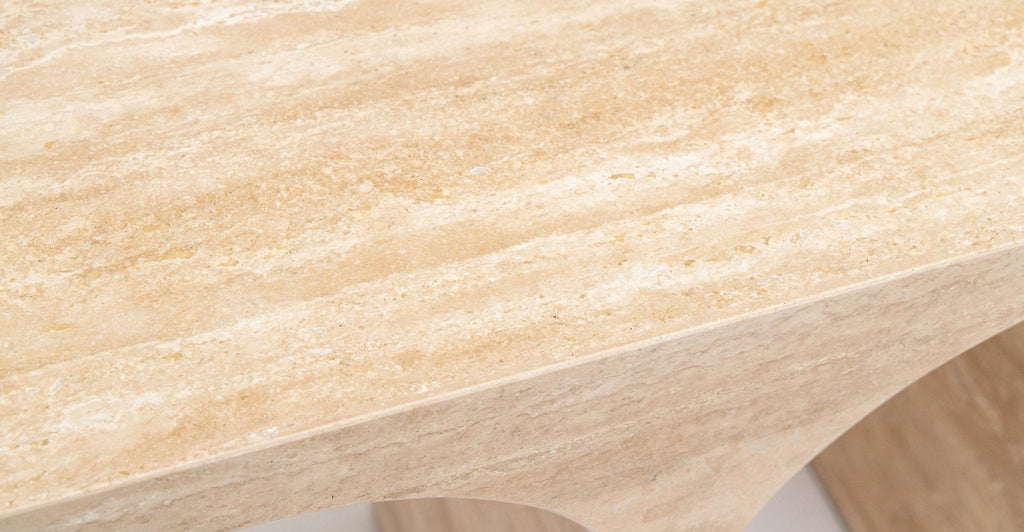 Rialto Console Table - Travertine