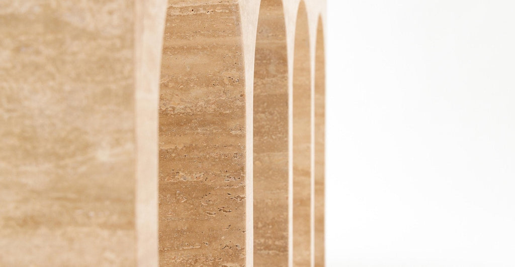 Rialto Console Table - Travertine