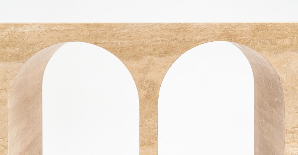 Rialto Console Table - Travertine