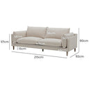Rowan 3S. Sofa / 215 x 92 CM