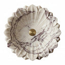 Hand Carved Marble Flower Vessel Sink – Sculptural Luxury Bathroom Basin | Petra Vera