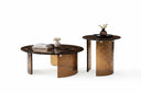 Veneto Bronze Glass Coffee Table