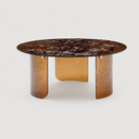 Veneto Bronze Glass Coffee Table